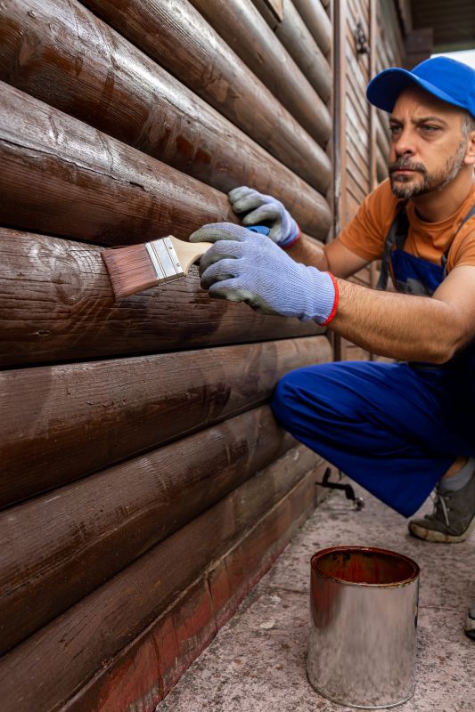 Wood Staining Service